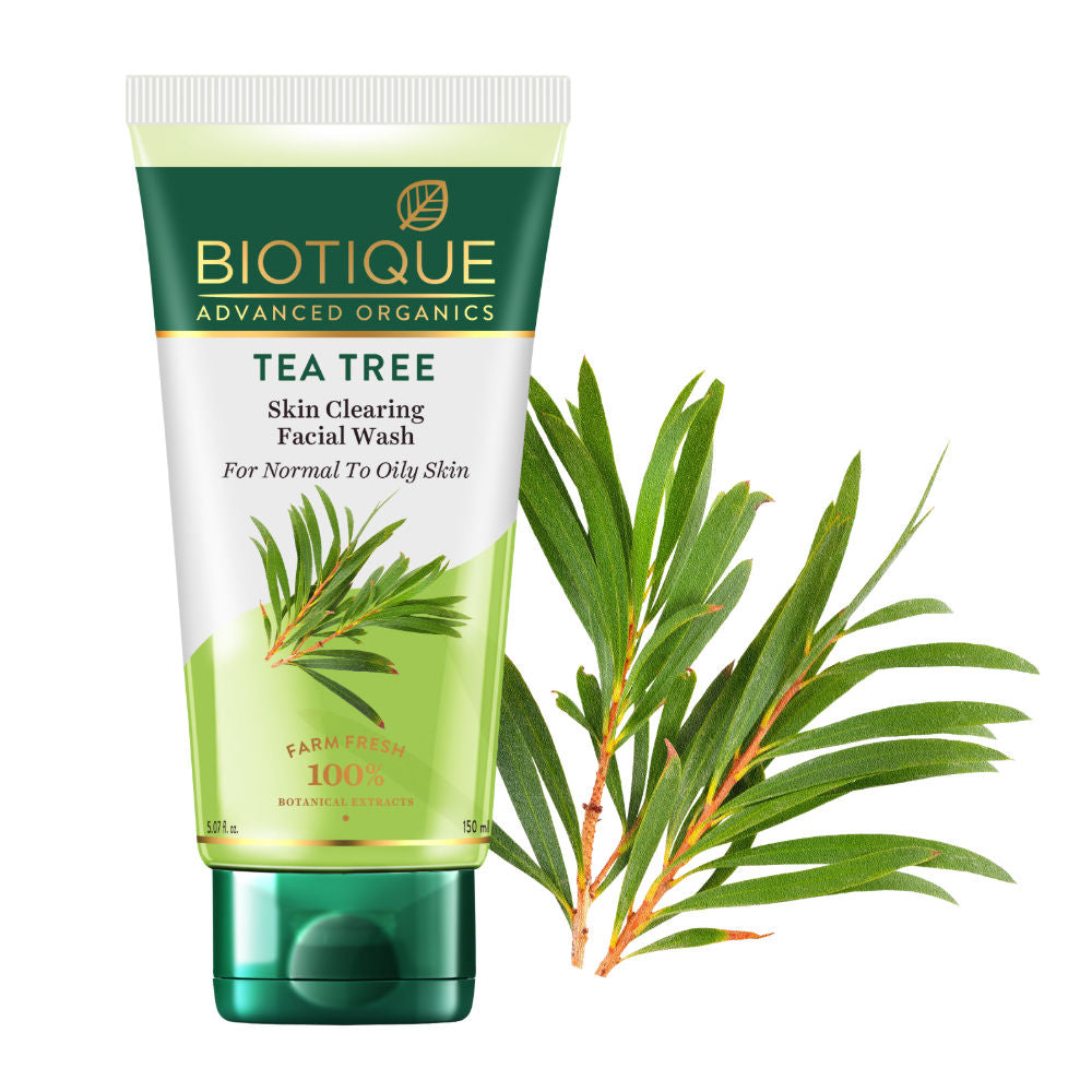 Biotique Advanced Organics Tea Tree Skin Clearing Facial Wash