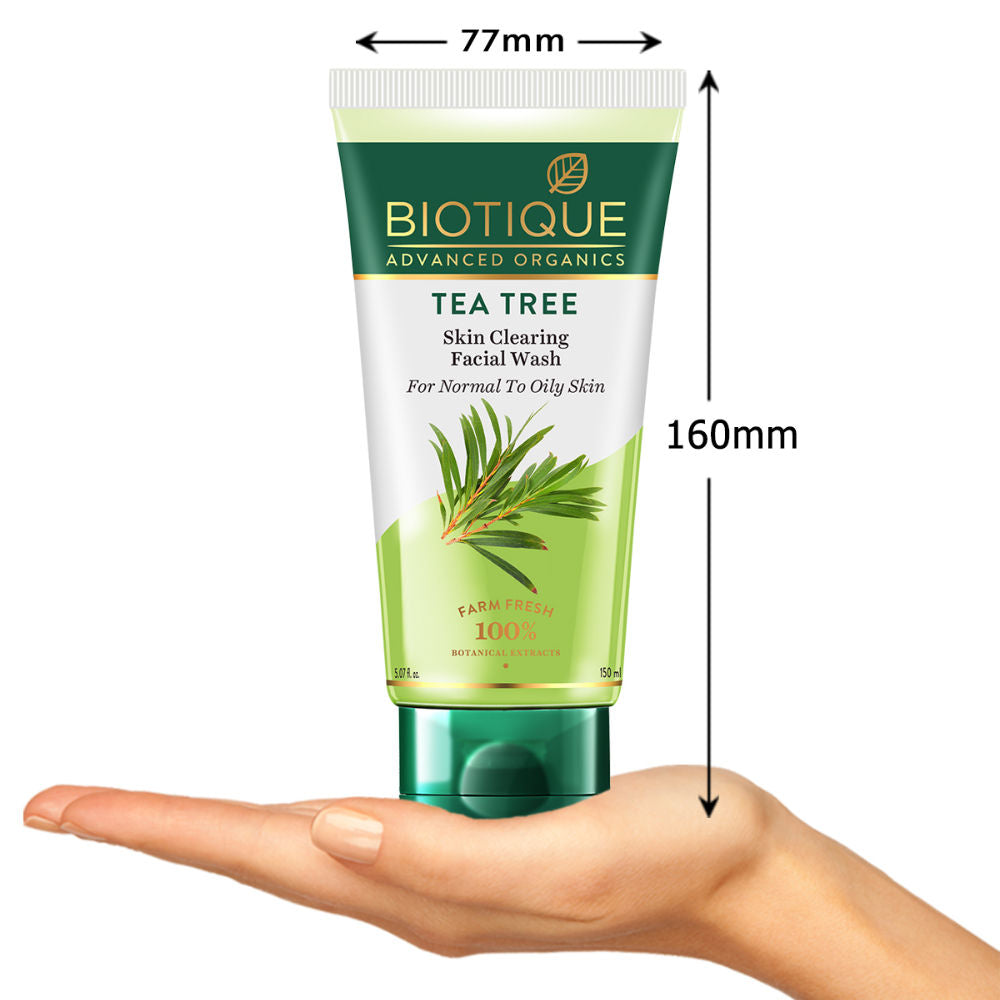 Biotique Advanced Organics Tea Tree Skin Clearing Facial Wash