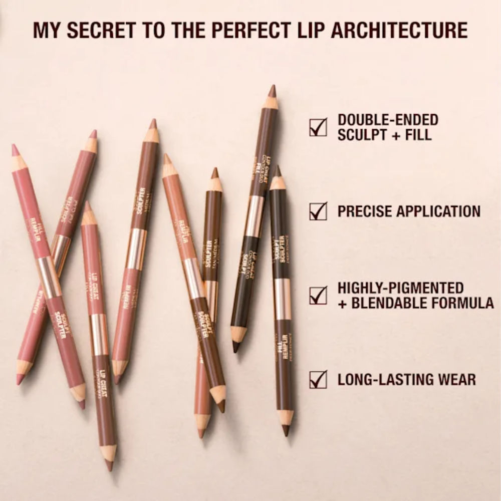 Charlotte Tilbury Super Nudes Lip Cheat Contour Duo