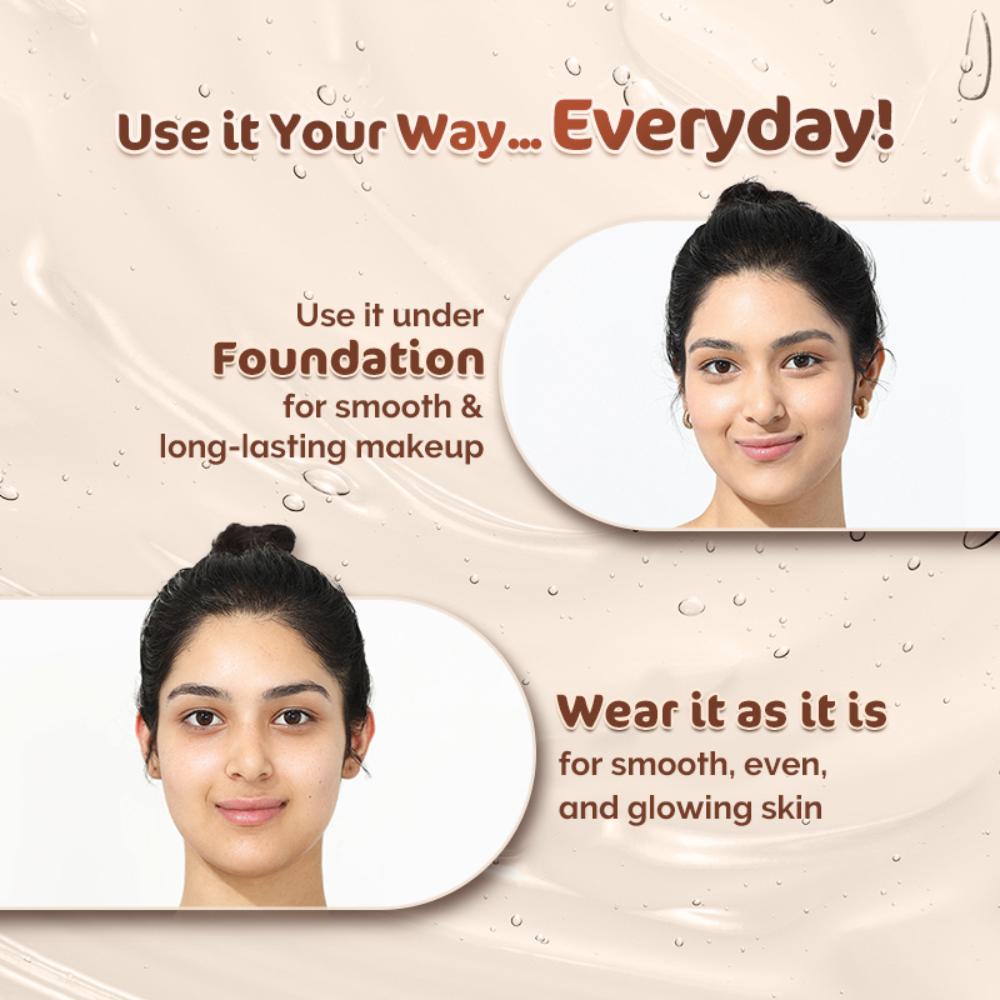 Mamaearth Glow Pore Blurring Primer With Vitamin C