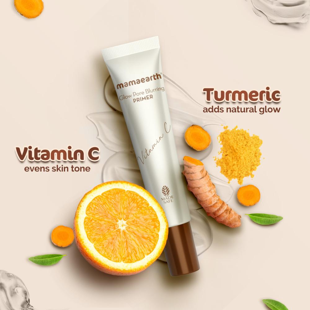 Mamaearth Glow Pore Blurring Primer With Vitamin C