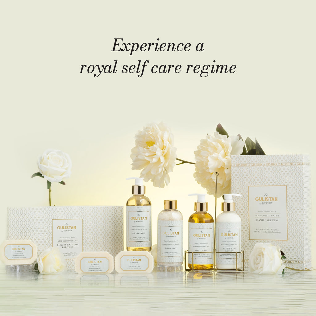Kimirica Gulistan Hand Cream With Rose Water & Shea Butter, Non-Greasy & Quick-Absorb, All Skin Type