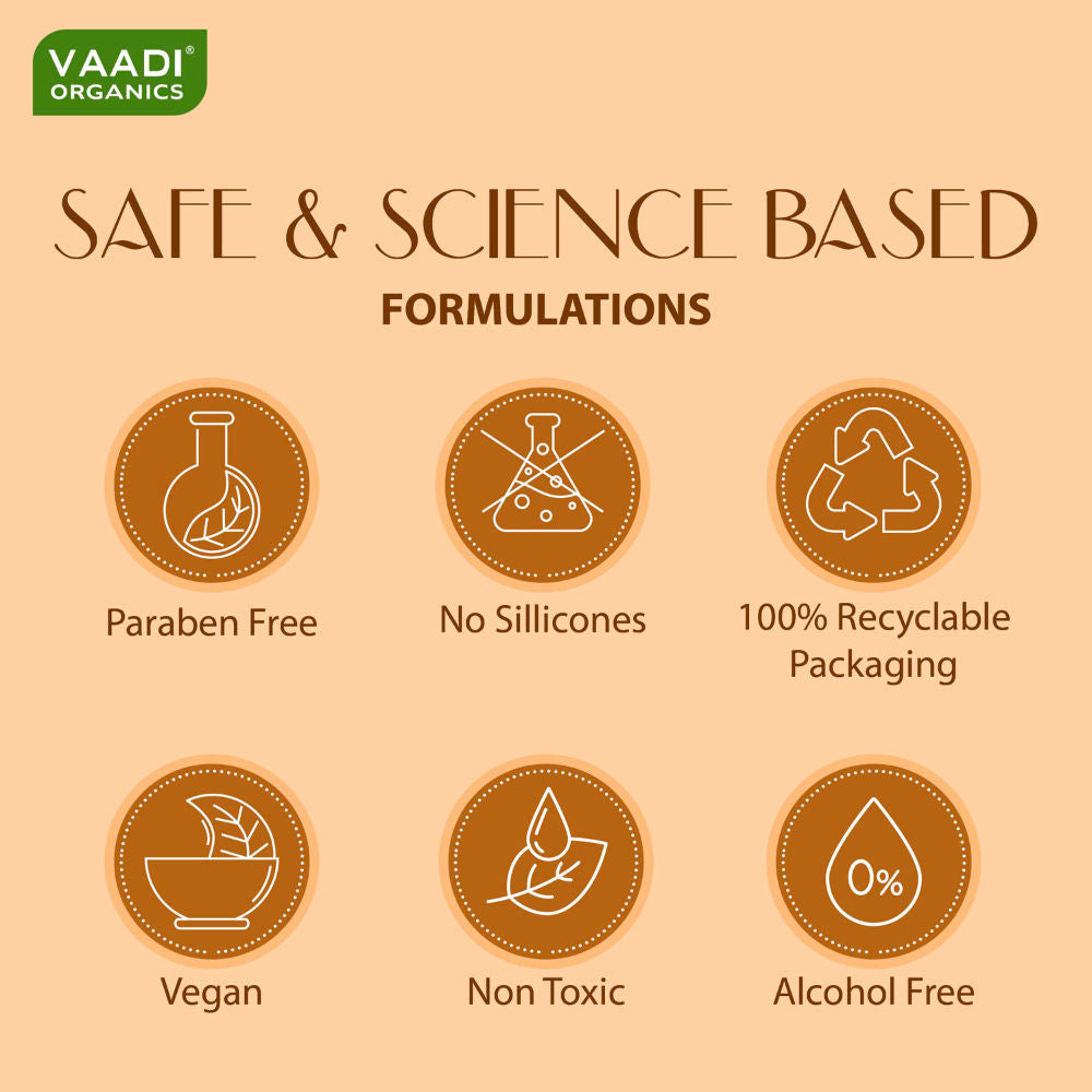 Vaadi Herbals Gold Cleansing Milk With 24k Gold Leaf - 3-skin Benefits
