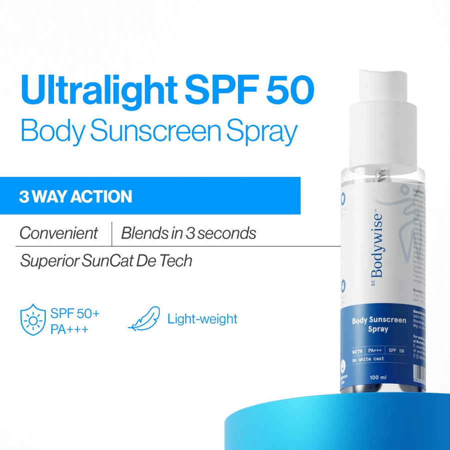Be Bodywise Body Sunscreen Spray SPF 50 PA+++