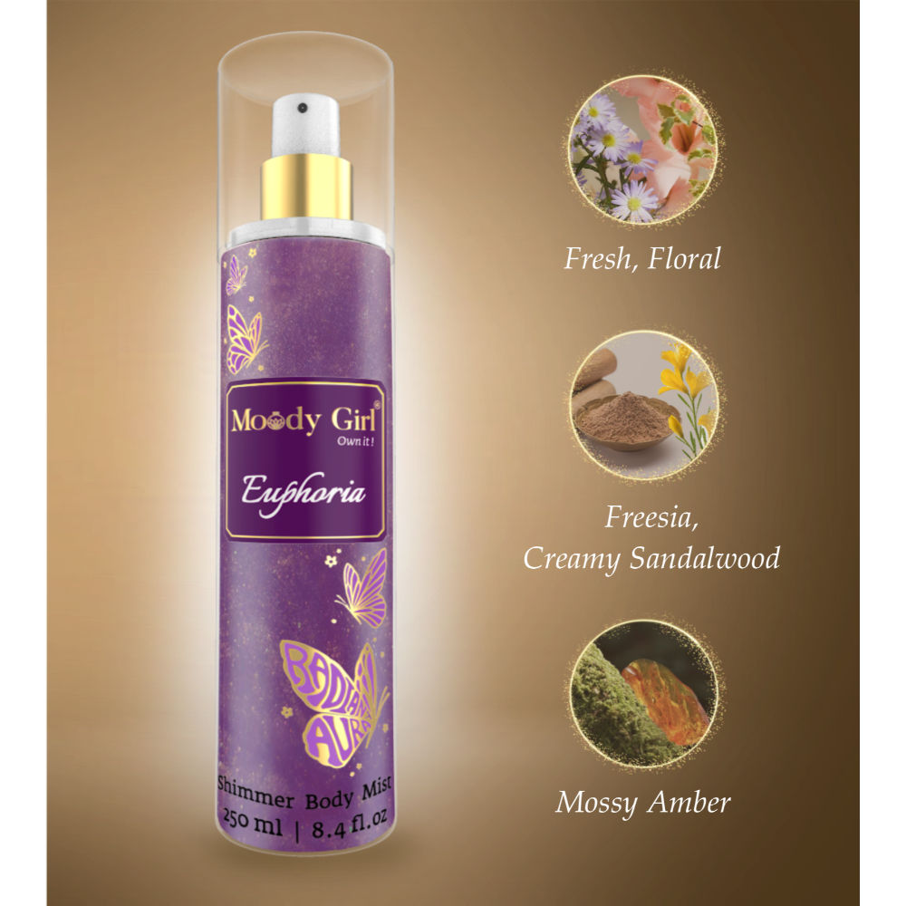 Moody Girl Euphoria Shimmer Body Mist
