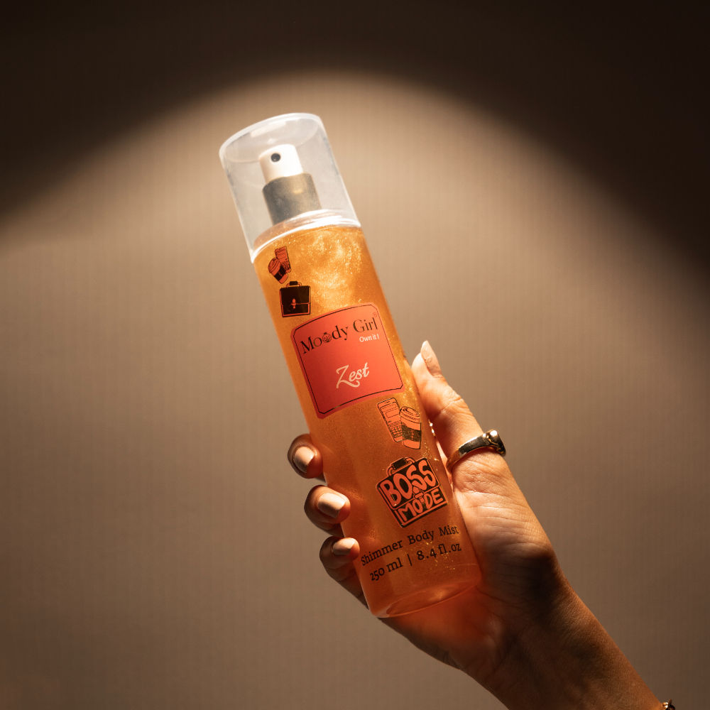 Moody Girl Zest Luxury Shimmer Body Mist