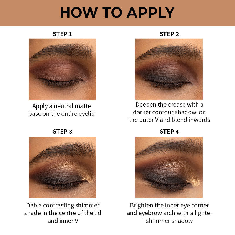 Nykaa Cosmetics Eyes On Me! 4 In 1 Quad Eyeshadow Palette