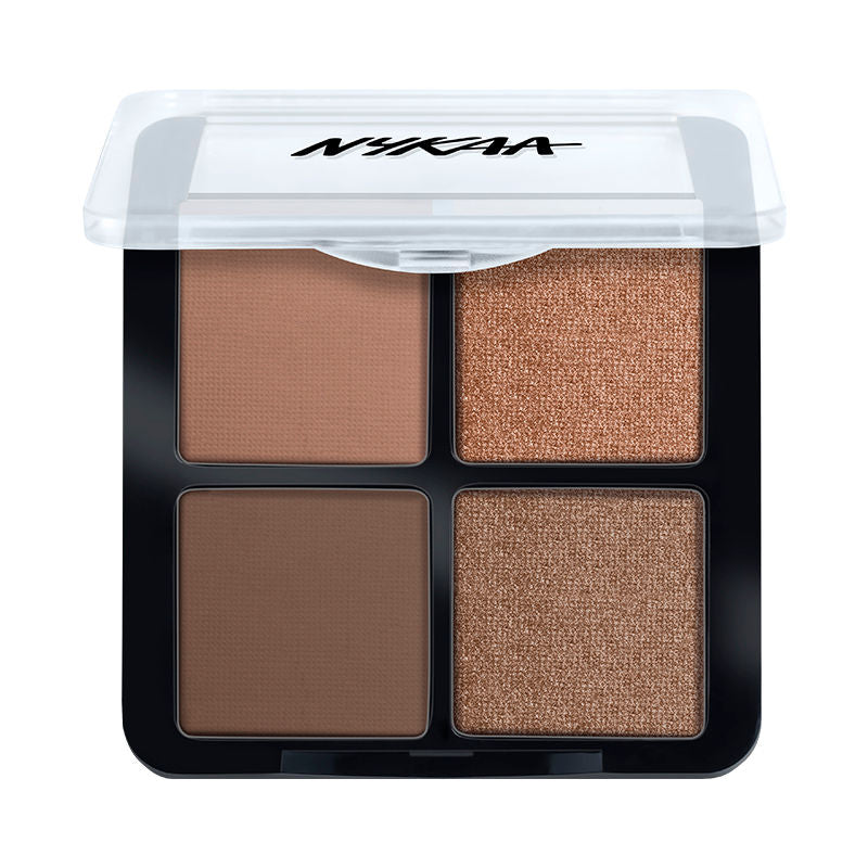 Nykaa Cosmetics Eyes On Me! 4 In 1 Quad Eyeshadow Palette