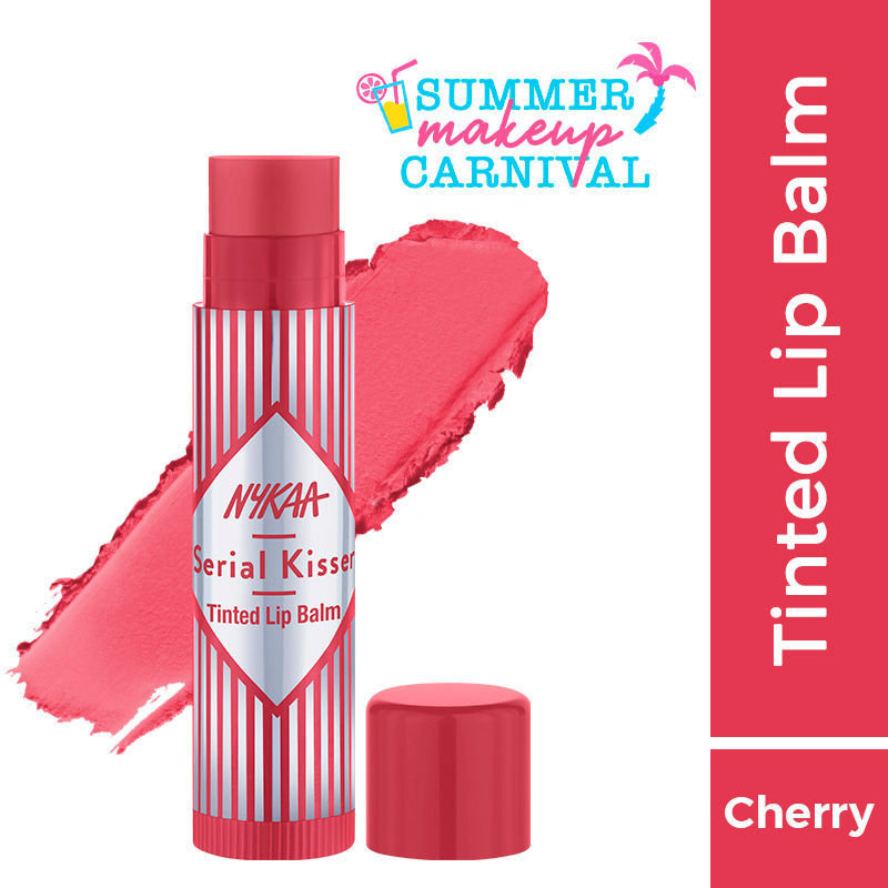 Nykaa Serial Kisser Moisturising Tinted Lip Balm With Shea Butter & Vitamin E