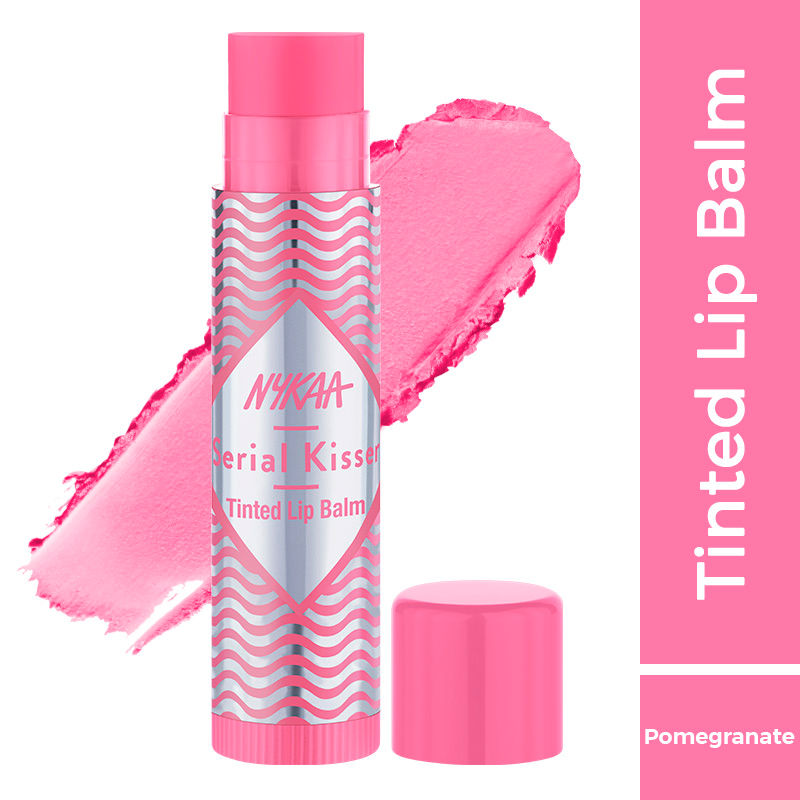 Nykaa Serial Kisser Moisturising Tinted Lip Balm With Shea Butter & Vitamin E