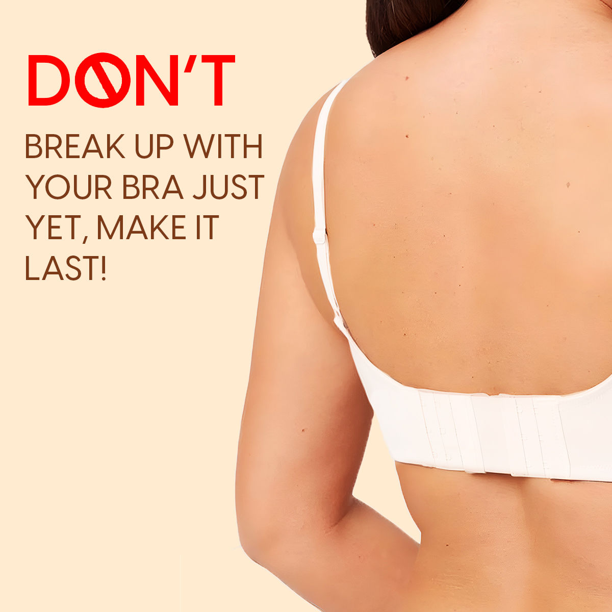 Matra Bra Extender Stretchable Elastic Extension Strap Adjustable Buckle Clasp 3 Hook 3 Eye - White