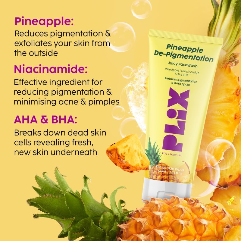 Plix Pineapple Lip Lightening Balm