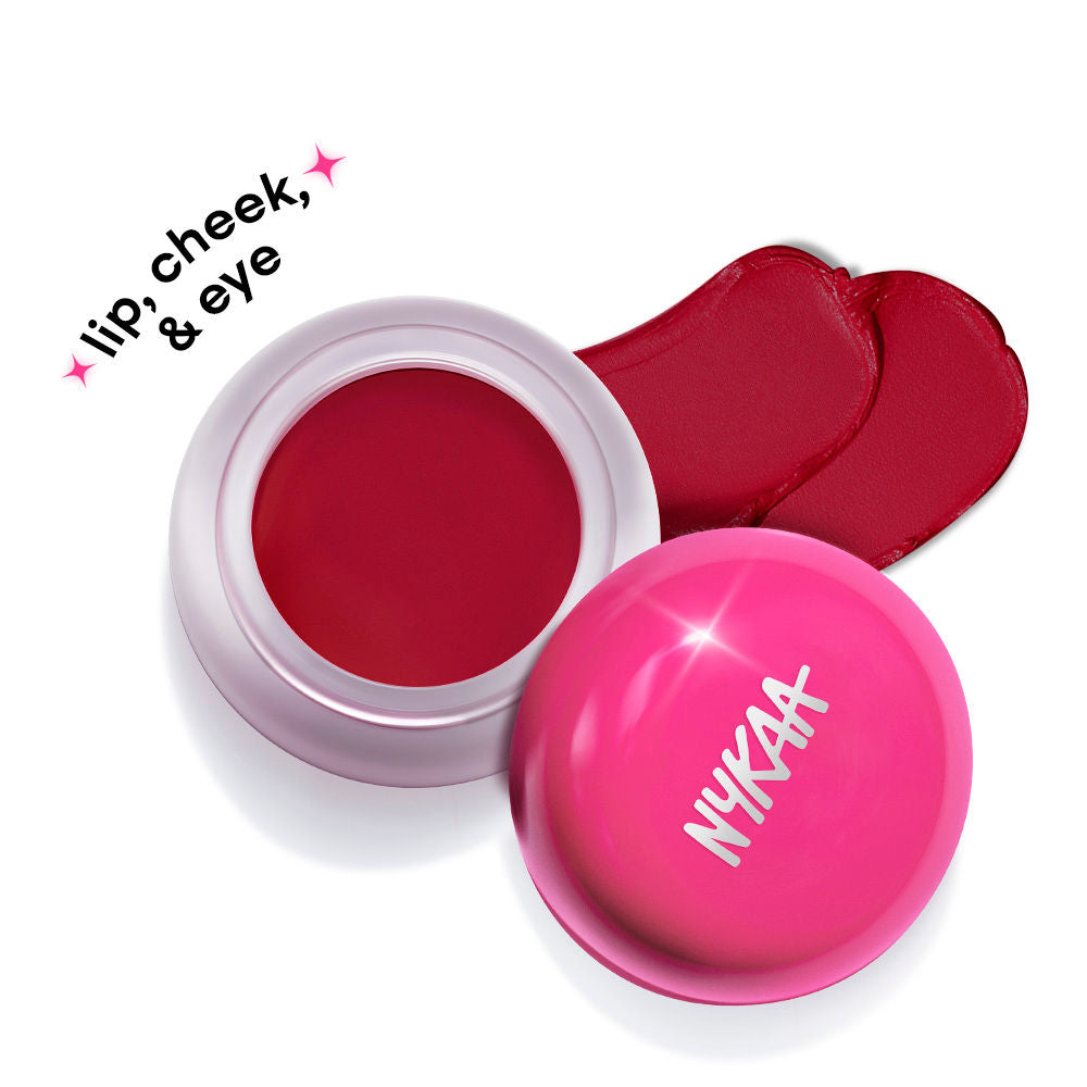 Nykaa Cosmetics Whipped Blurring Multi-use Blush Pot For Lips Cheeks & Eyes