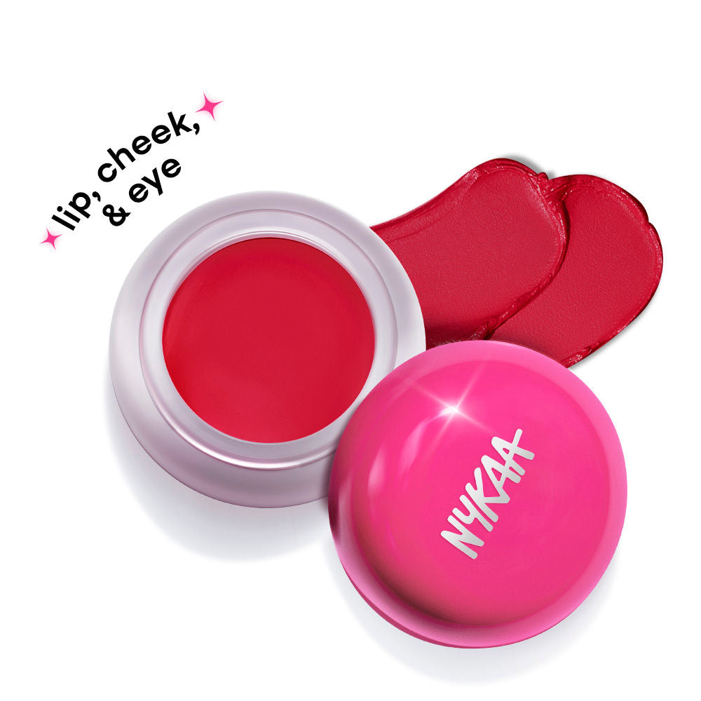 Nykaa Cosmetics Whipped Blurring Multi-use Blush Pot For Lips Cheeks & Eyes