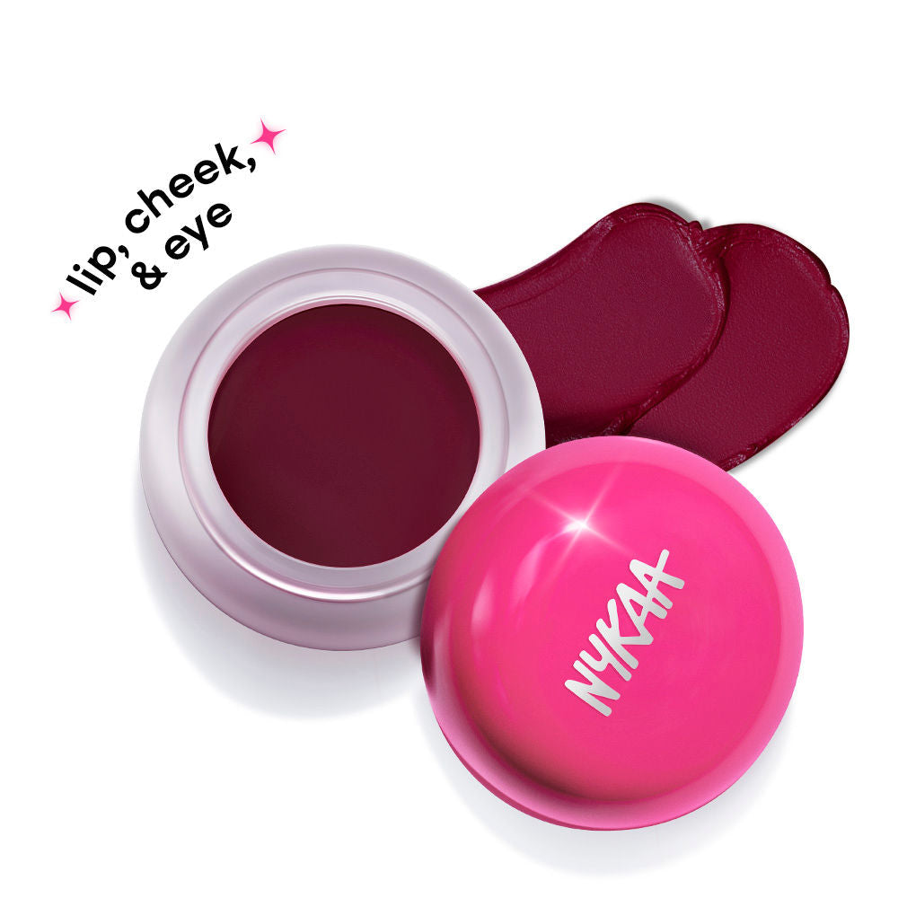 Nykaa Cosmetics Whipped Blurring Multi-use Blush Pot For Lips Cheeks & Eyes
