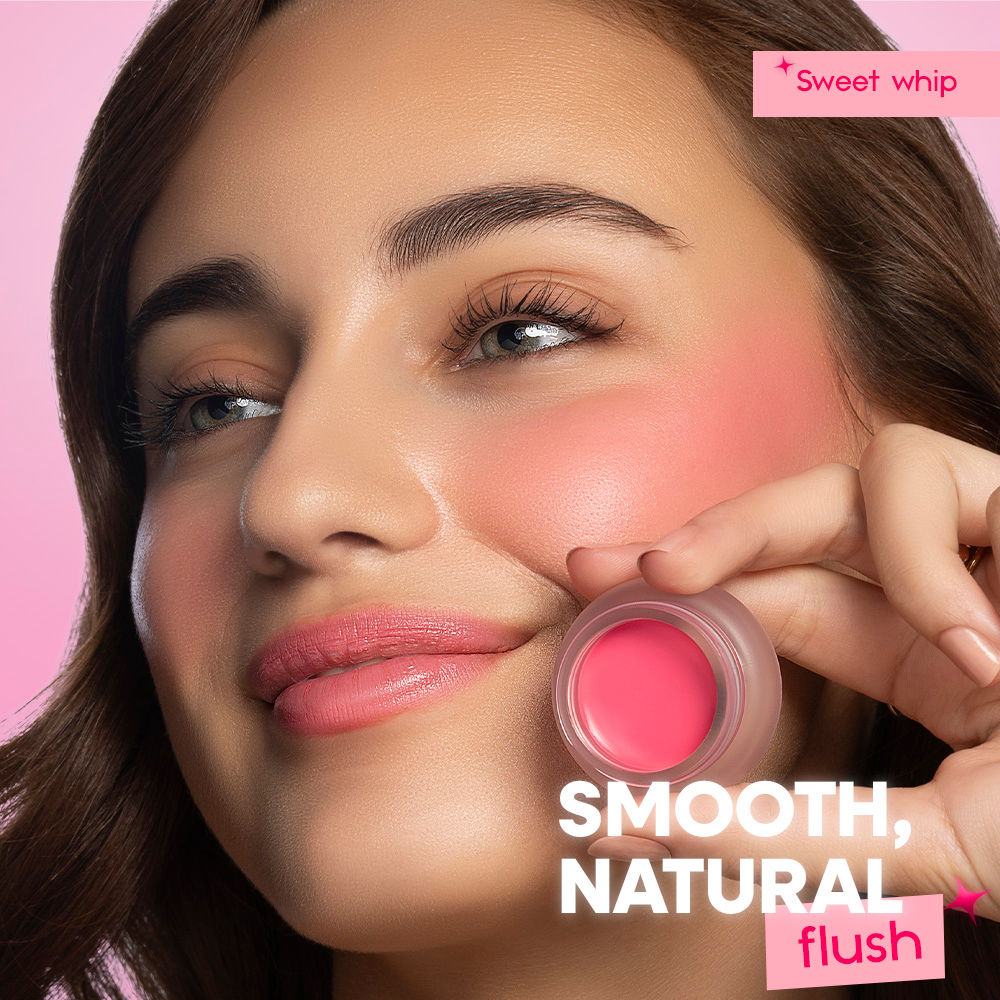 Nykaa Cosmetics Whipped Blurring Multi-use Blush Pot For Lips Cheeks & Eyes