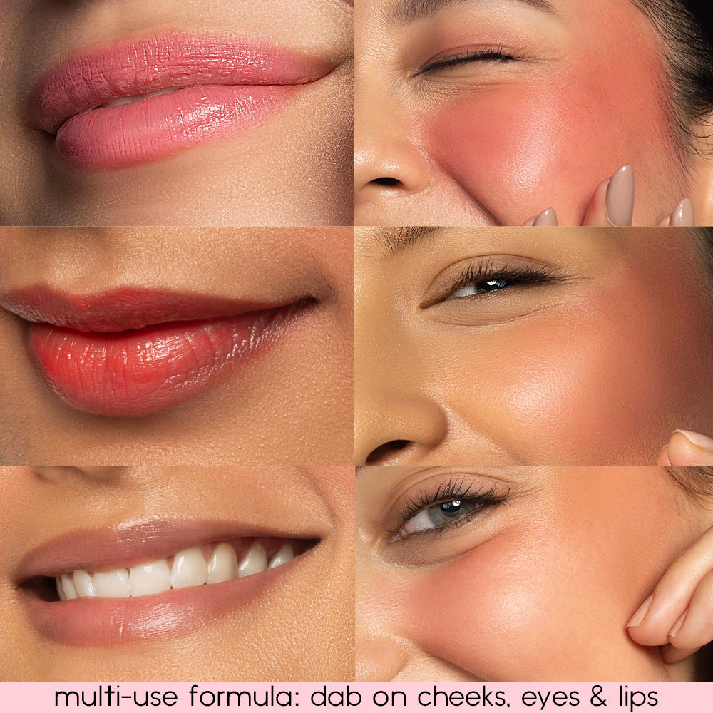 Nykaa Cosmetics Whipped Blurring Multi-use Blush Pot For Lips Cheeks & Eyes