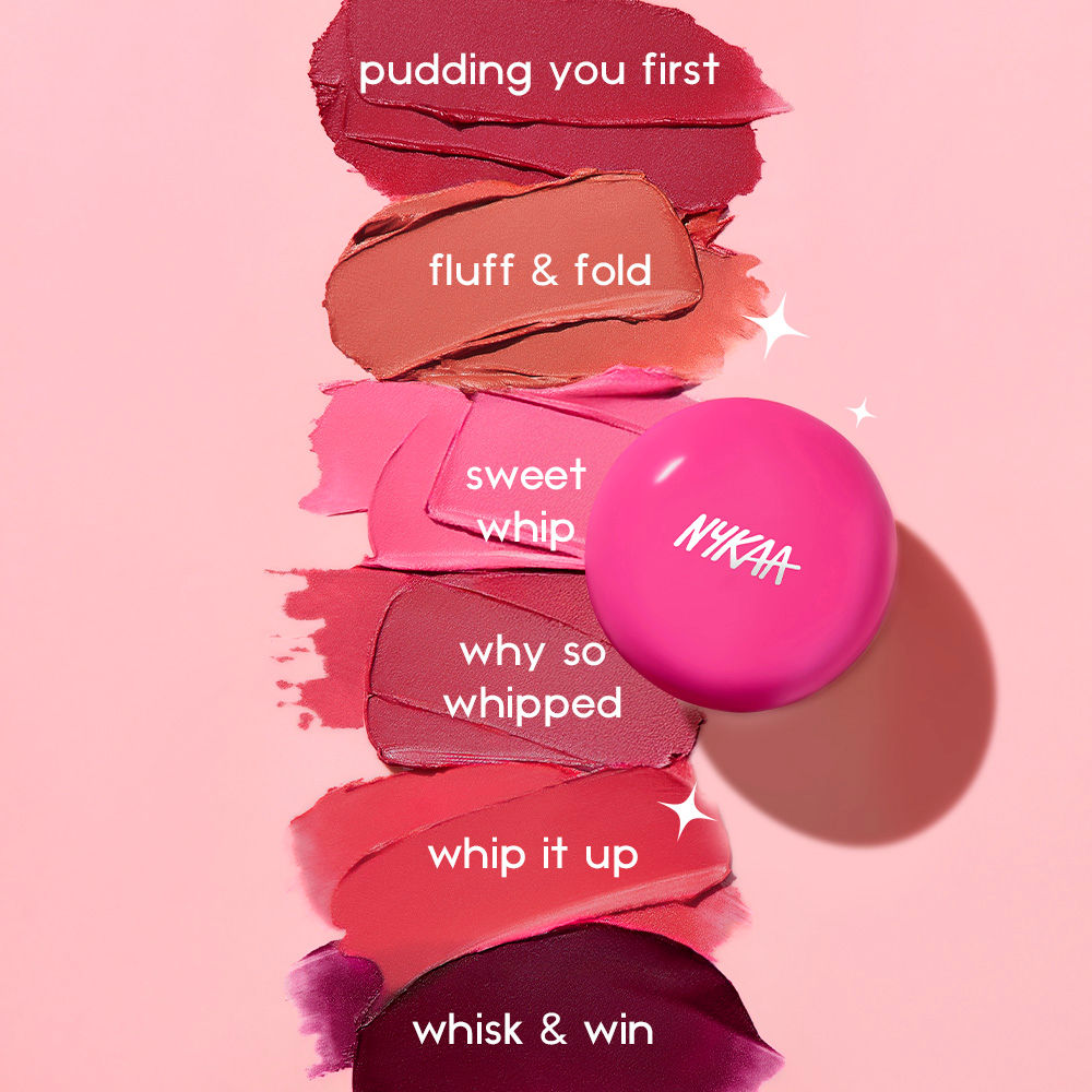 Nykaa Cosmetics Whipped Blurring Multi-use Blush Pot For Lips Cheeks & Eyes