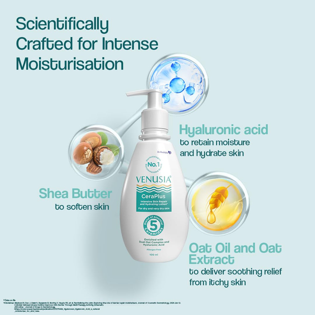 Venusia Ceraplus Lotion For Dry Skin