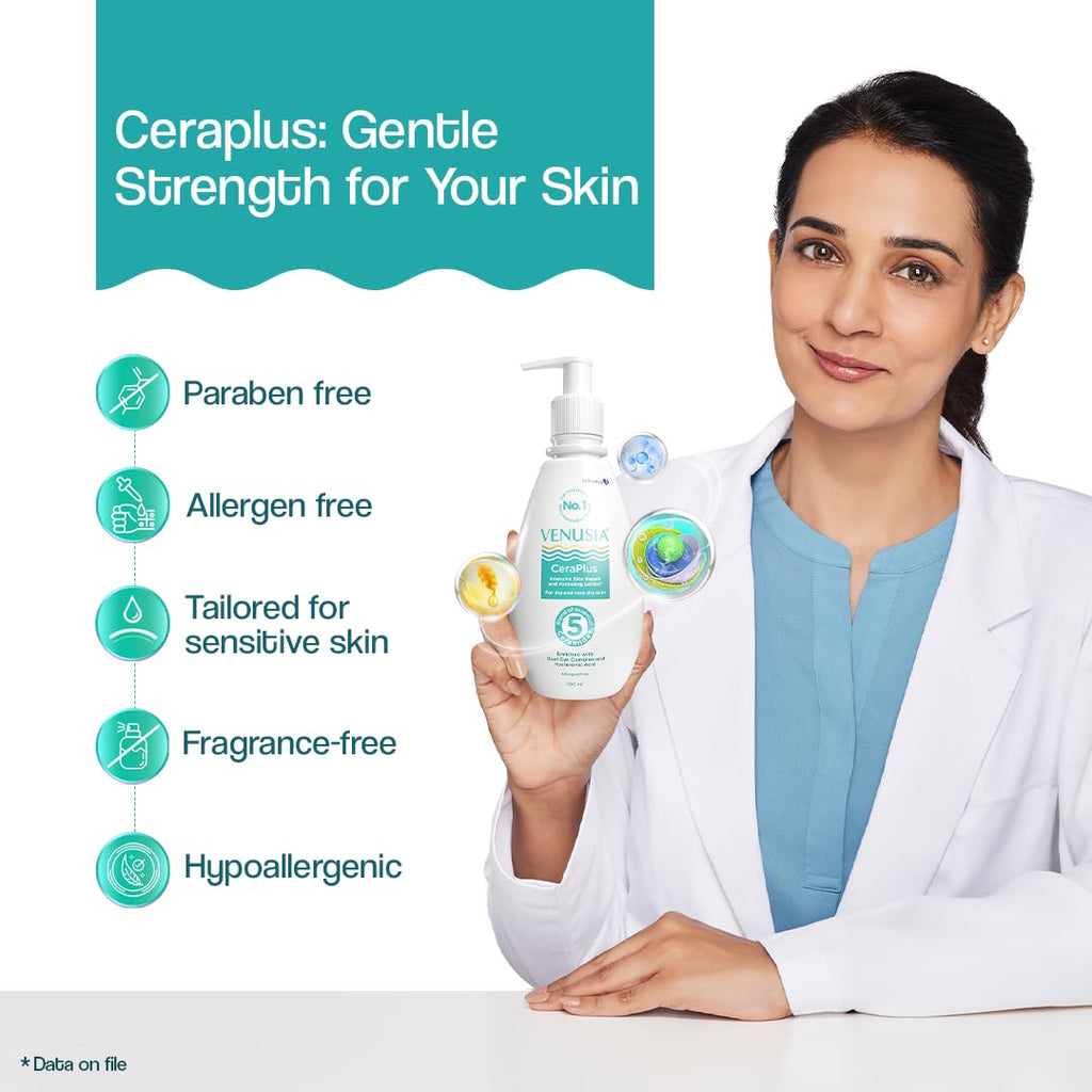 Venusia Ceraplus Lotion For Dry Skin