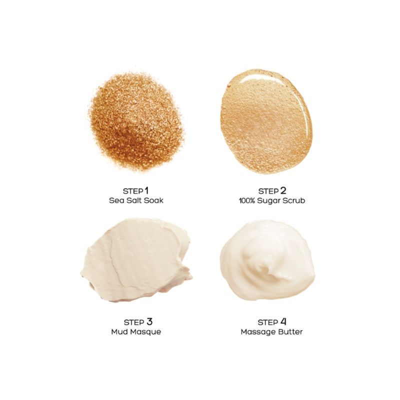 VOESH Deluxe Pedicure In A Box (4 Step) - Tangerine Twist