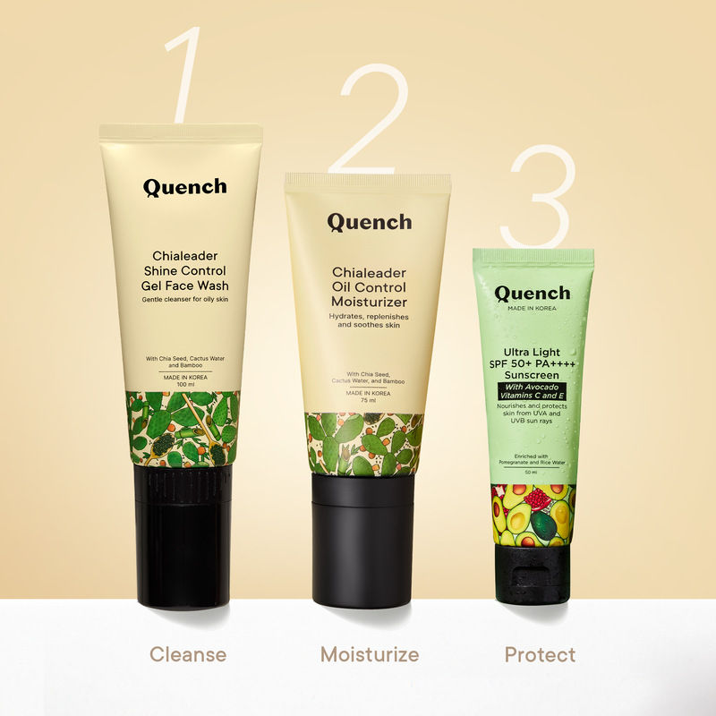 Quench Oil Control Moisturizer with Chia Seeds Omega 3
