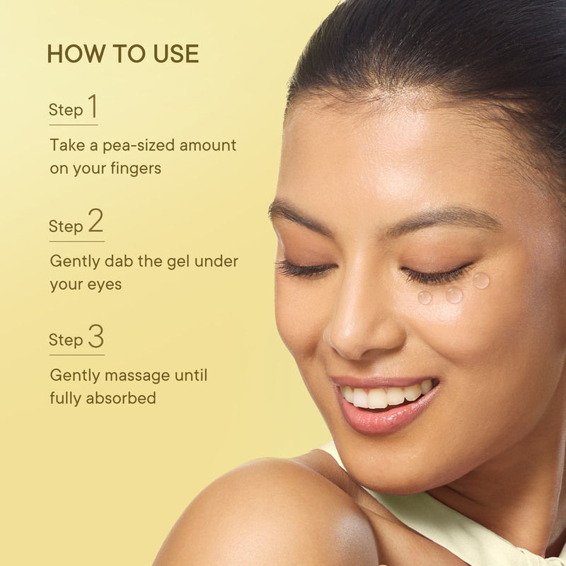Quench Vitamin C Under Eye Gel with Yuzu Lemon Extracts