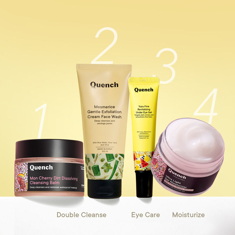 Quench Vitamin C Under Eye Gel with Yuzu Lemon Extracts