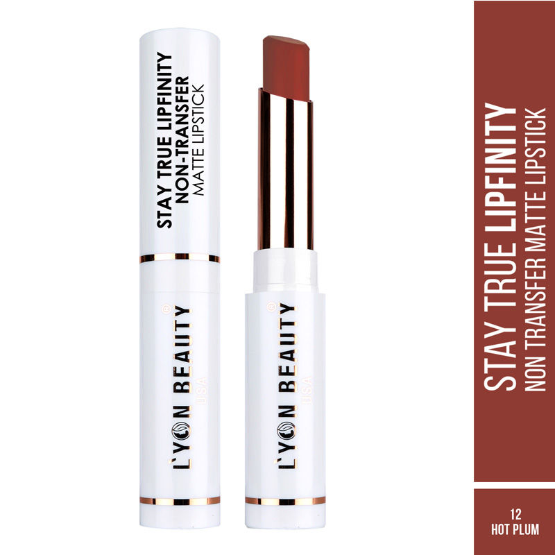 Lyon Beauty Stay True Lipfinity Non Transfer Matte Lipstick
