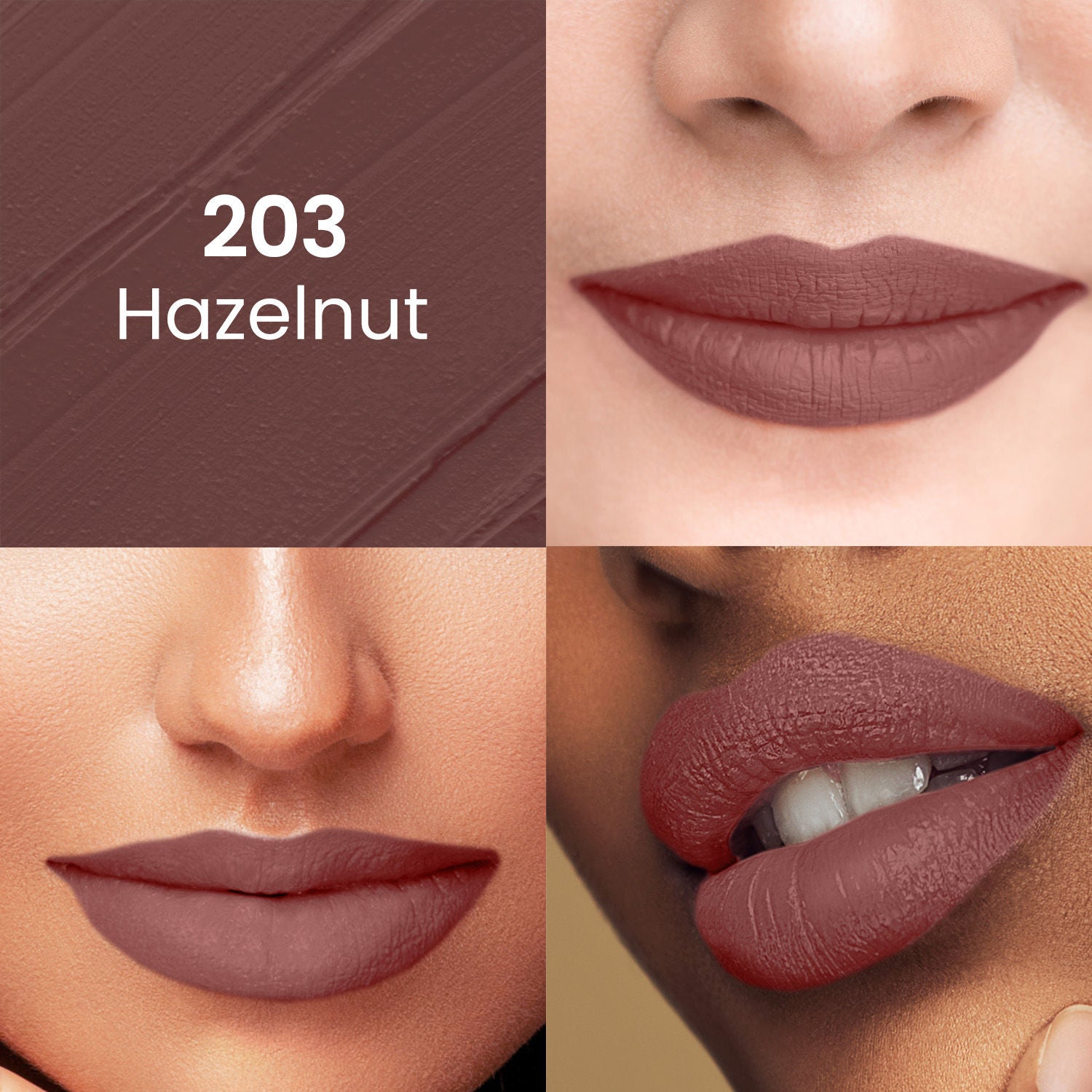 Swiss Beauty Pure Matte Lipstick , Non-Drying, Smooth Glide, Long Lasting