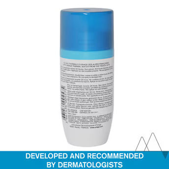 Uriage Power 3 Roll On Deodorant 24H Anti-Odor Anti-Perspirant Dermat Recommended for Excess Sweat