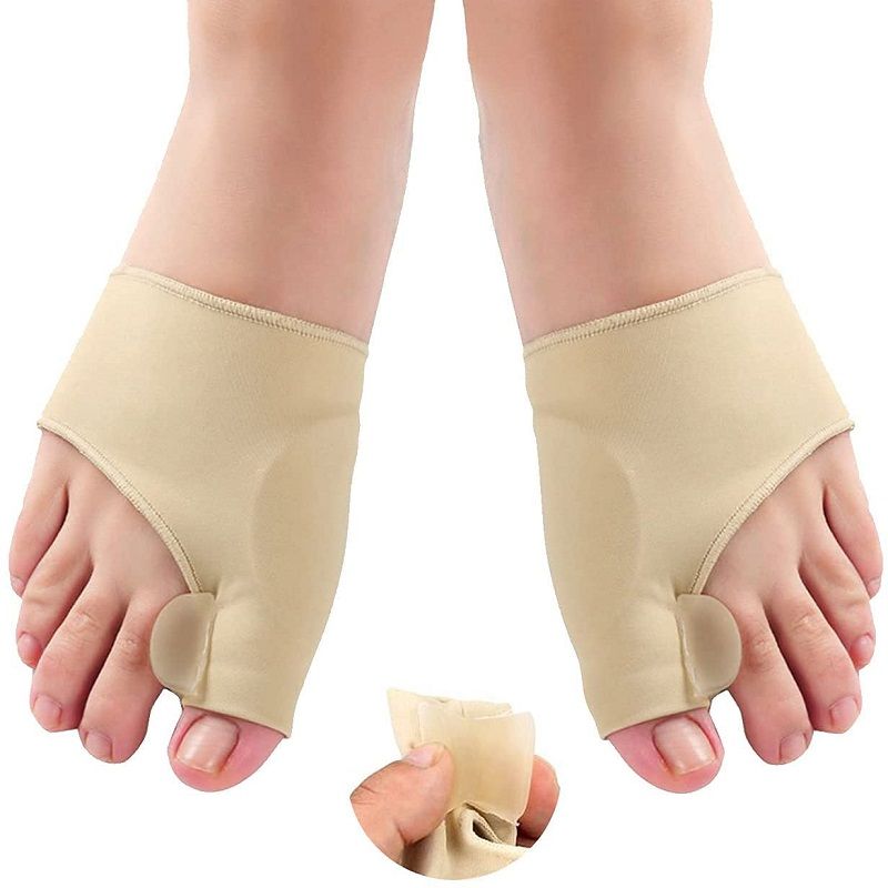 Bronson Professional Toe Thumb Bunion Corrector, Toe Separator & Toe Spreader With Gel Pad Support