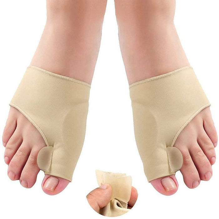 Bronson Professional Toe Thumb Bunion Corrector, Toe Separator & Toe Spreader With Gel Pad Support