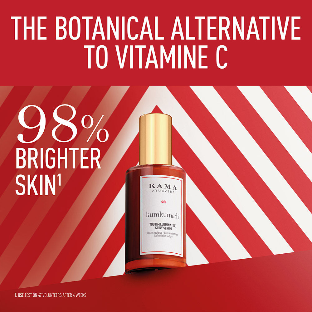 Kama Ayurveda Kumkumadi Youth - Illuminating Silky Serum, Enhances Radiance & Evens Skin Tone