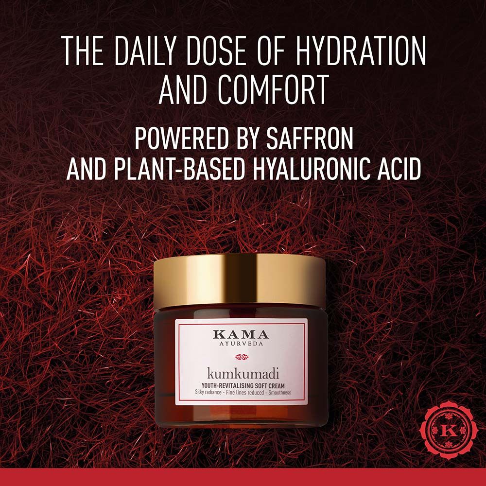 Kama Ayurveda Kumkumadi Youth - Revitalising Soft Cream, For Uneven Skin & Dark Spot Removal
