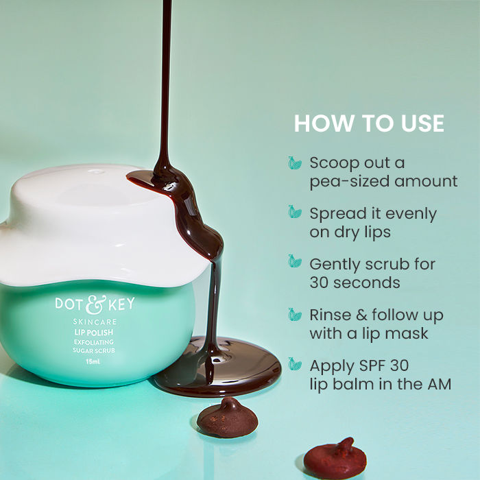 Dot & Key Lip Polish Exfoliating Sugar Scrub