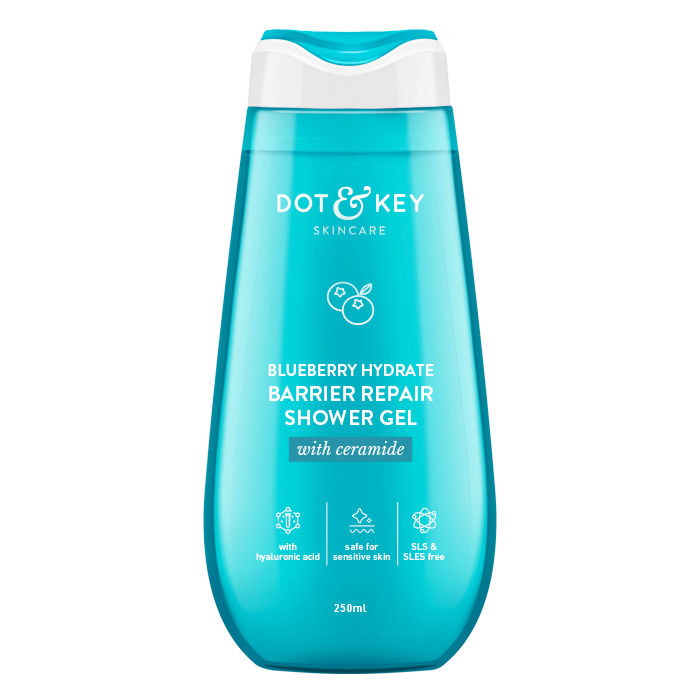 Dot & Key Blueberry Hydrate Barrier Repair Shower Gel, With Ceramide & Hyaluronic