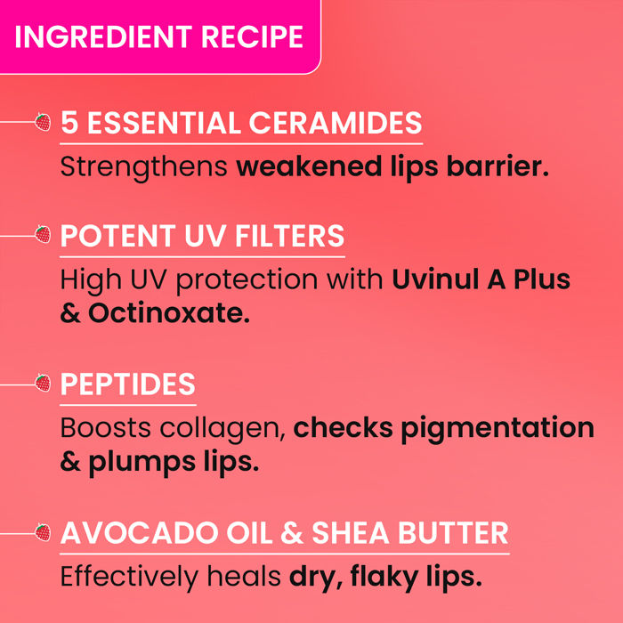 Dot & Key Ceramide & Peptide Barrier Repair SPF 50 PA+++ Tinted Lip Balm For Plump Lips