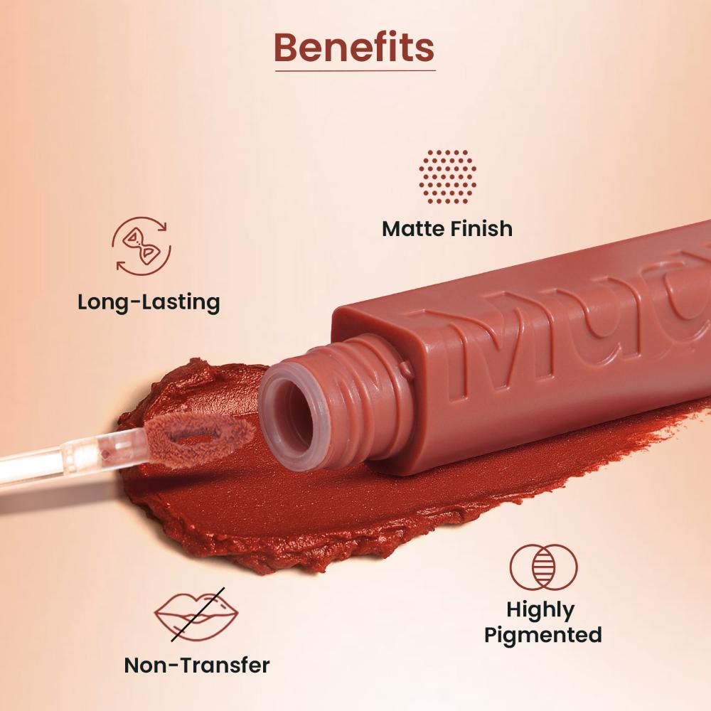Swiss Beauty MudPie Lipstick With Velvet Matte Finish