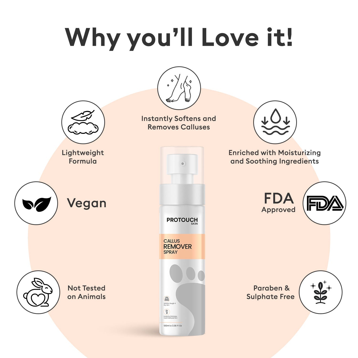 Protouch Callus Remover Spray