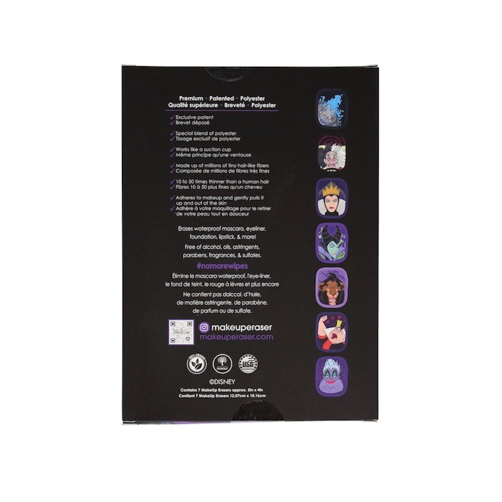 Makeup Eraser Disney Villains 7 Day Set