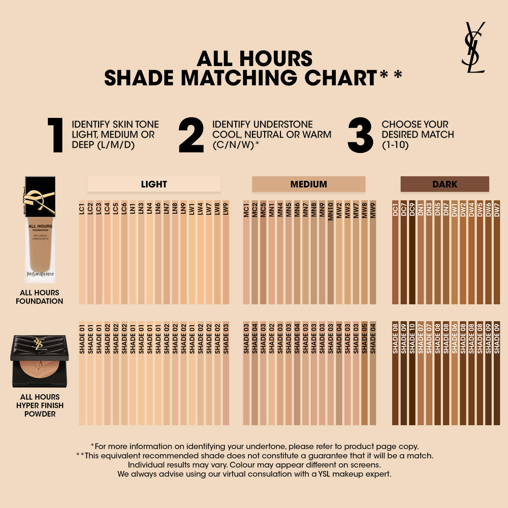 Yves Saint Laurent All Hours Hyper Finish Powder