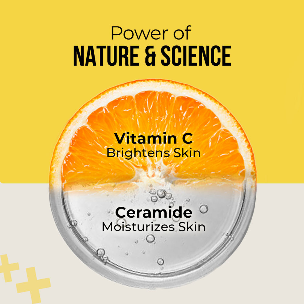 Dr. Sheth's Ceramide & Vitamin C Sunscreen SPF 50+ PA++++ In-Vivo Tested for Bright Skin