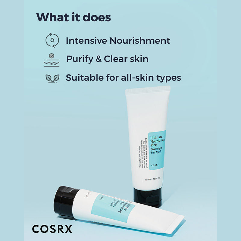 COSRX Ultimate Nourishing Rice Overnight Spa Mask