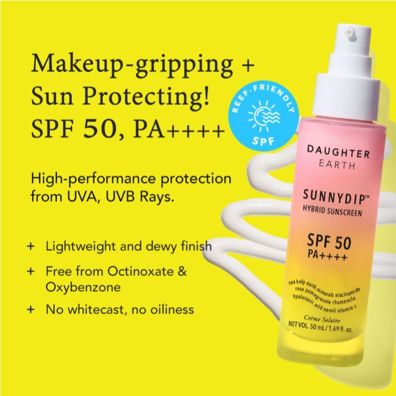 Daughter Earth Sunnydip Hybrid Sunscreen With SPF 50 PA++++
