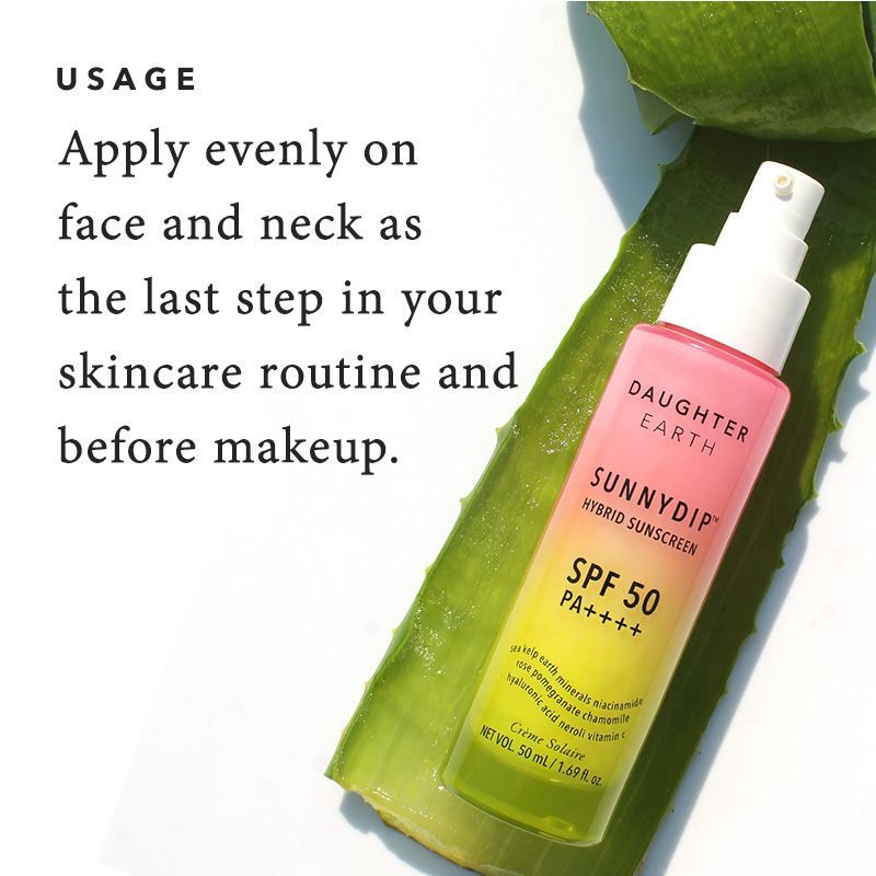 Daughter Earth Sunnydip Hybrid Sunscreen With SPF 50 PA++++