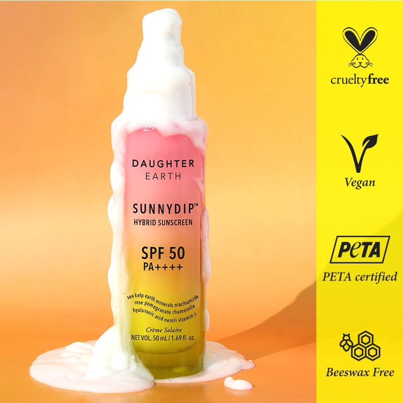 Daughter Earth Sunnydip Hybrid Sunscreen With SPF 50 PA++++