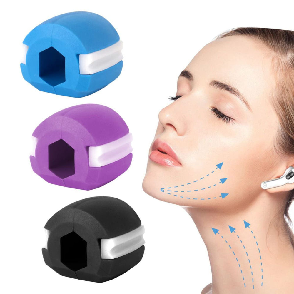 Matra Jawline Exerciser Tool Silicone Double Chin Reducer for Shaping Jaw & Reducing Facial Fat