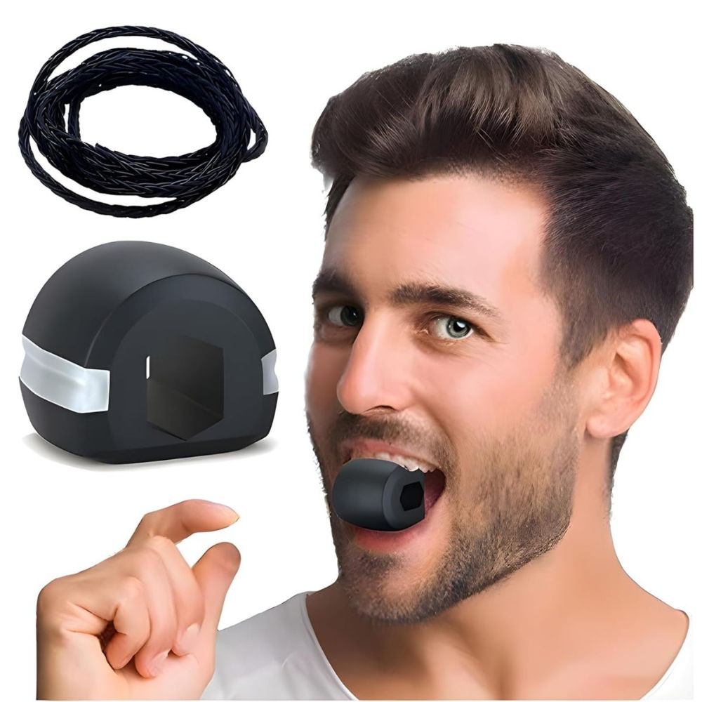 Matra Jawline Exerciser Tool Silicone Double Chin Reducer for Shaping Jaw & Reducing Facial Fat