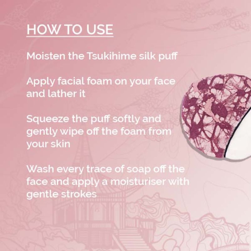 Global Beauty Secrets Tsukihime Silk Puff